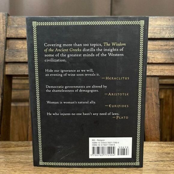 The Wisdom of the Ancient Greeks: Timeless Advice on the Senses, Society, and th - Picture 3 of 7